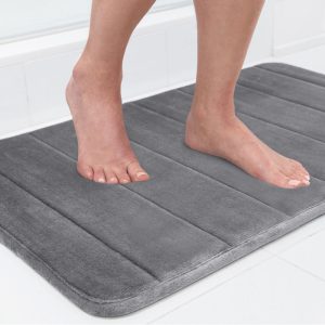 Striped Bath Rug Memory